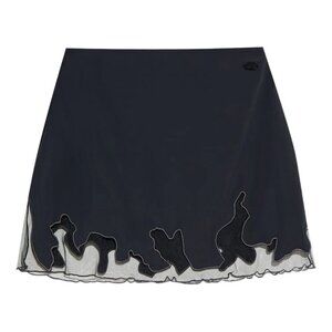Diesel O-Lane-R1 tulle insert mini skirt